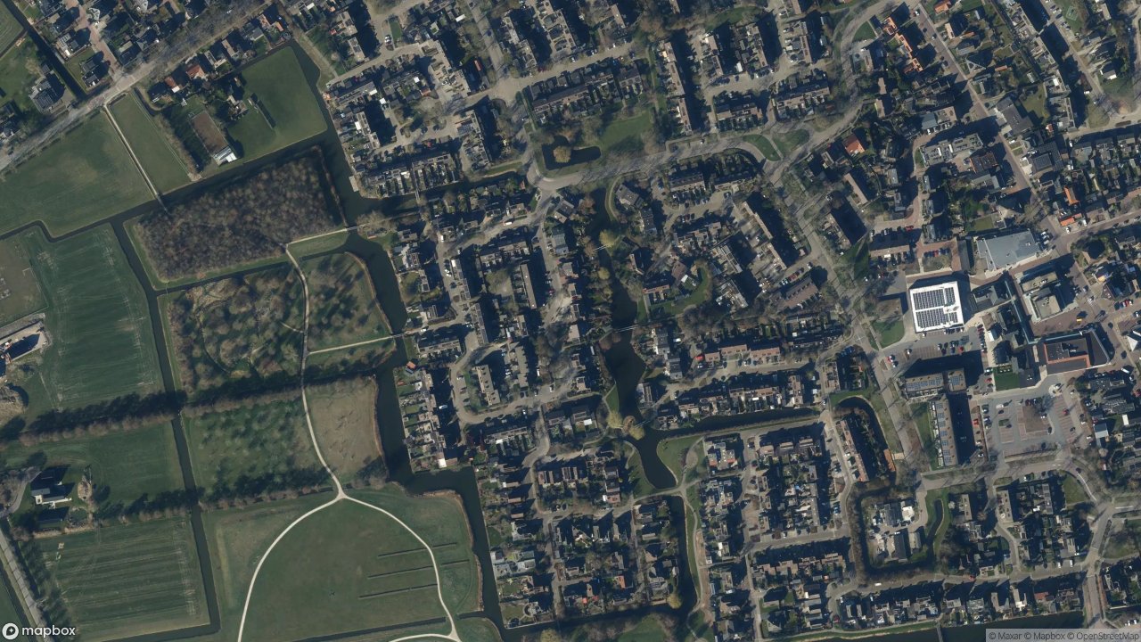 Satellietfoto 1687TJ Wognum