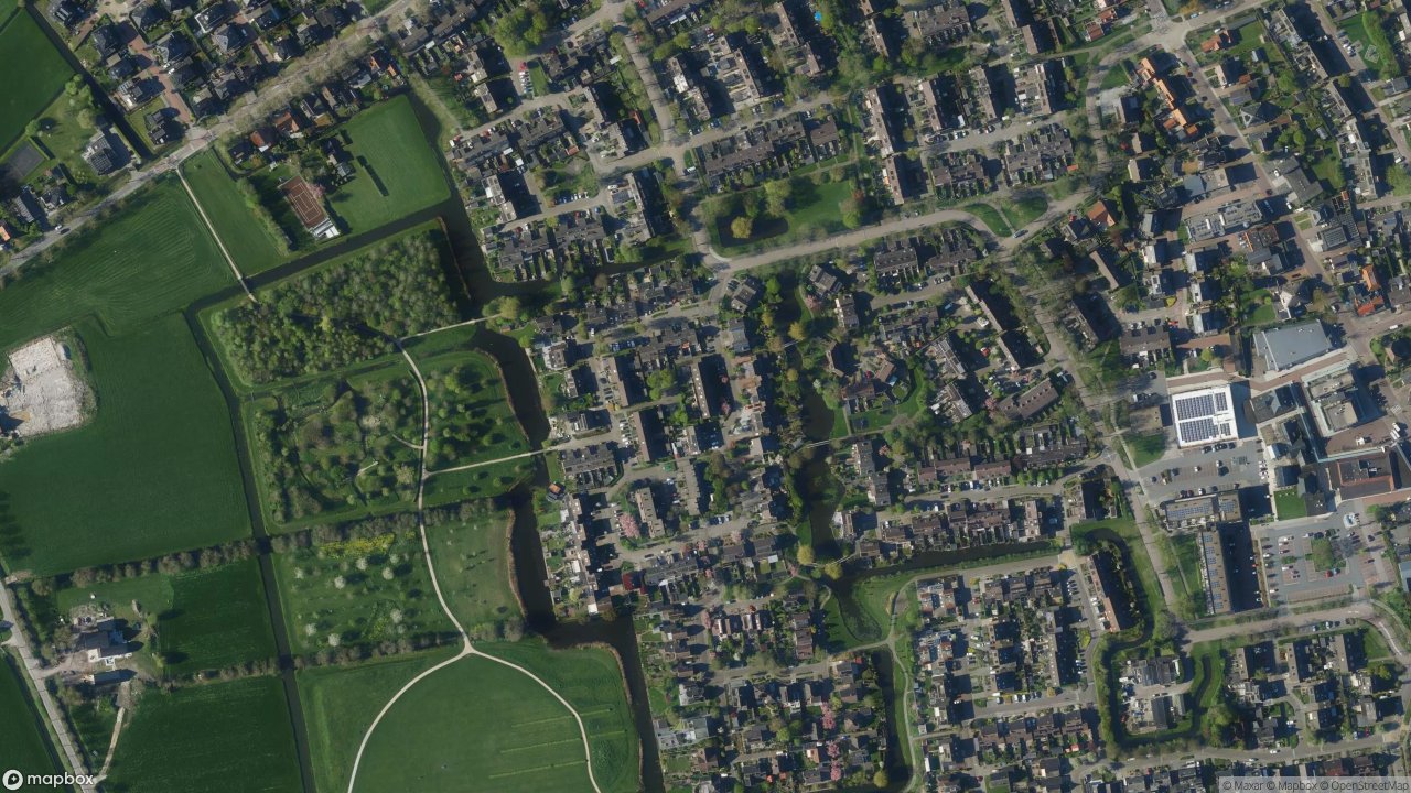 Satellietfoto 1687TK Wognum