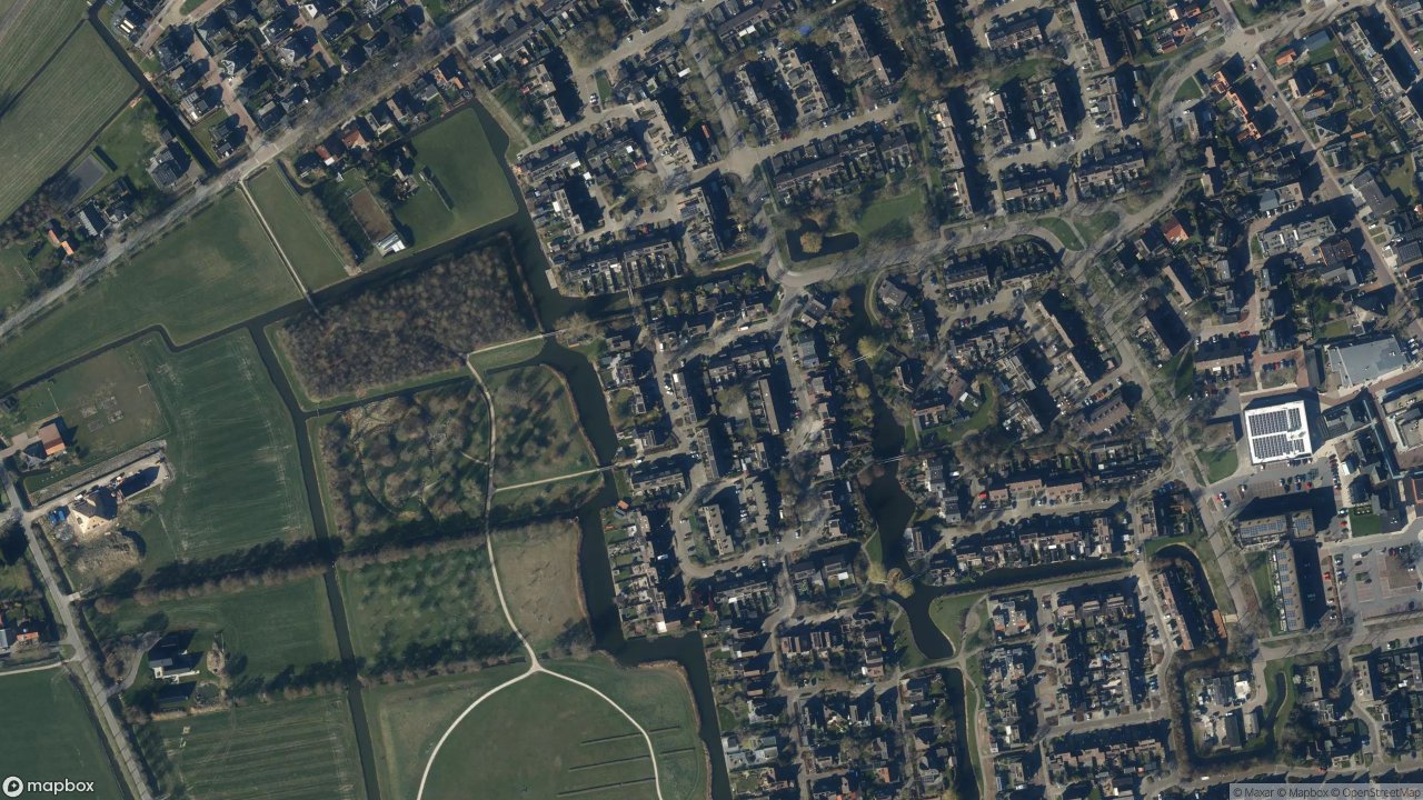 Satellietfoto 1687TL Wognum