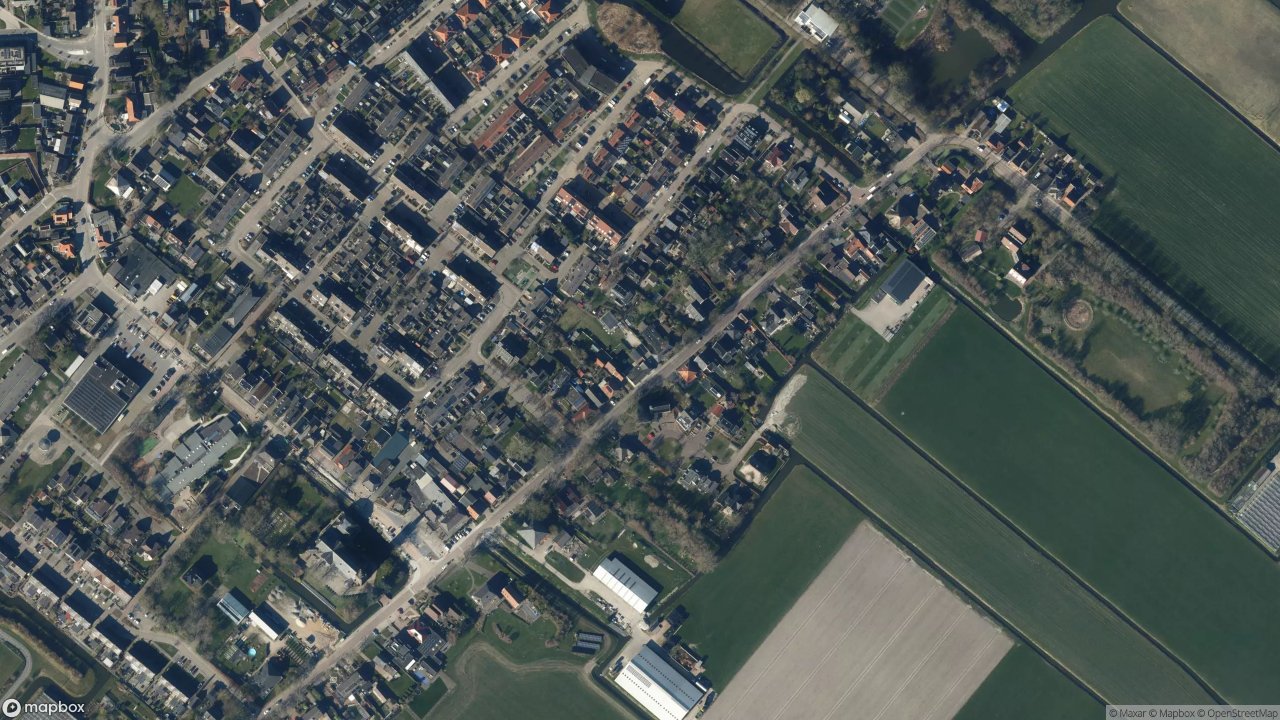 Satellietfoto 1688CC Nibbixwoud