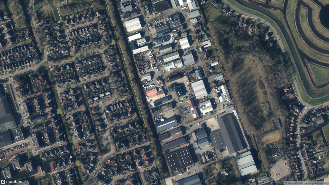 Satellietfoto 1693AM Wervershoof