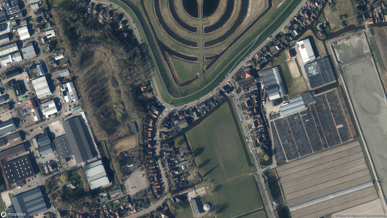 Satellietfoto 1693AT Wervershoof