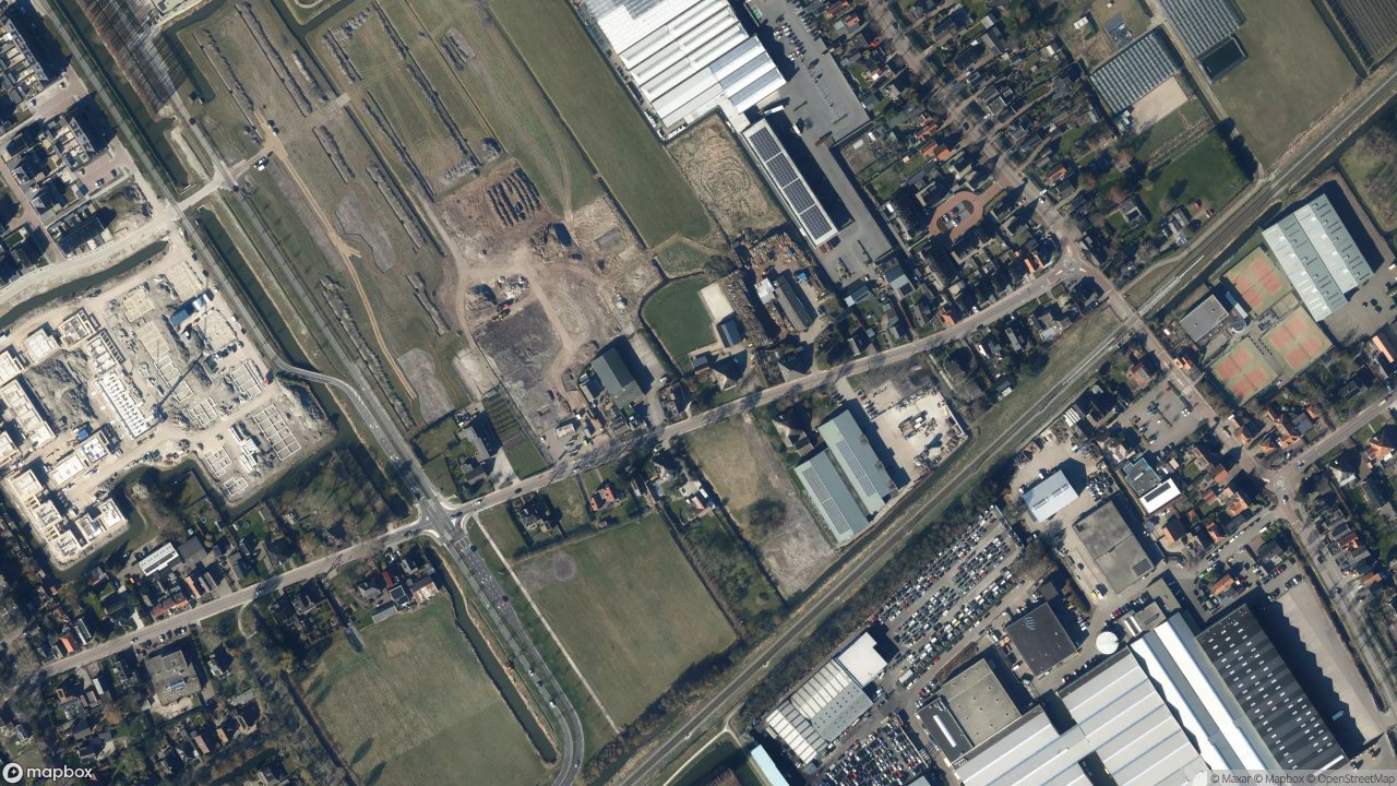 Satellietfoto 1695AA Blokker