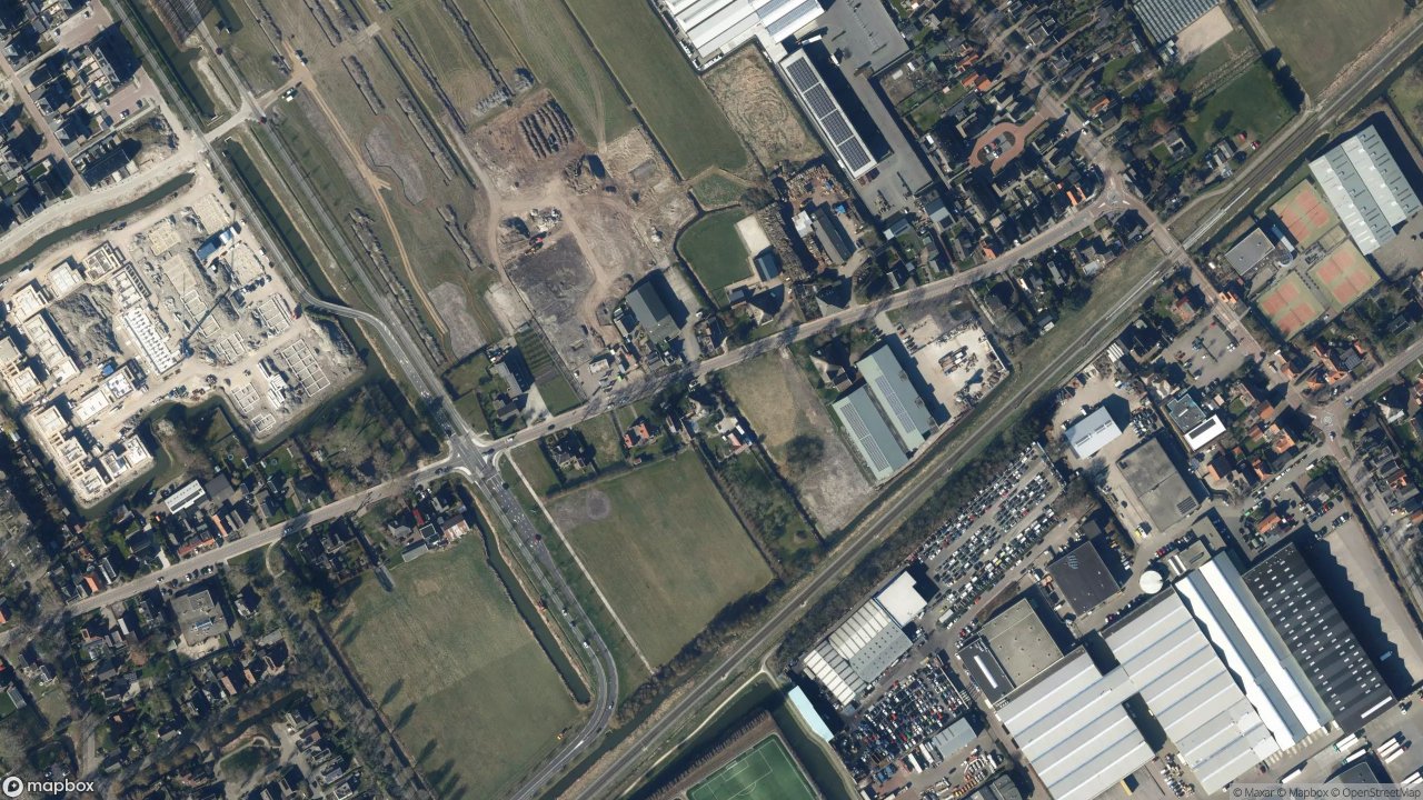 Satellietfoto 1695AG Blokker