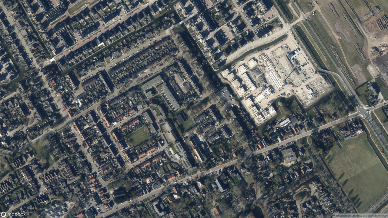 Satellietfoto 1695BG Blokker