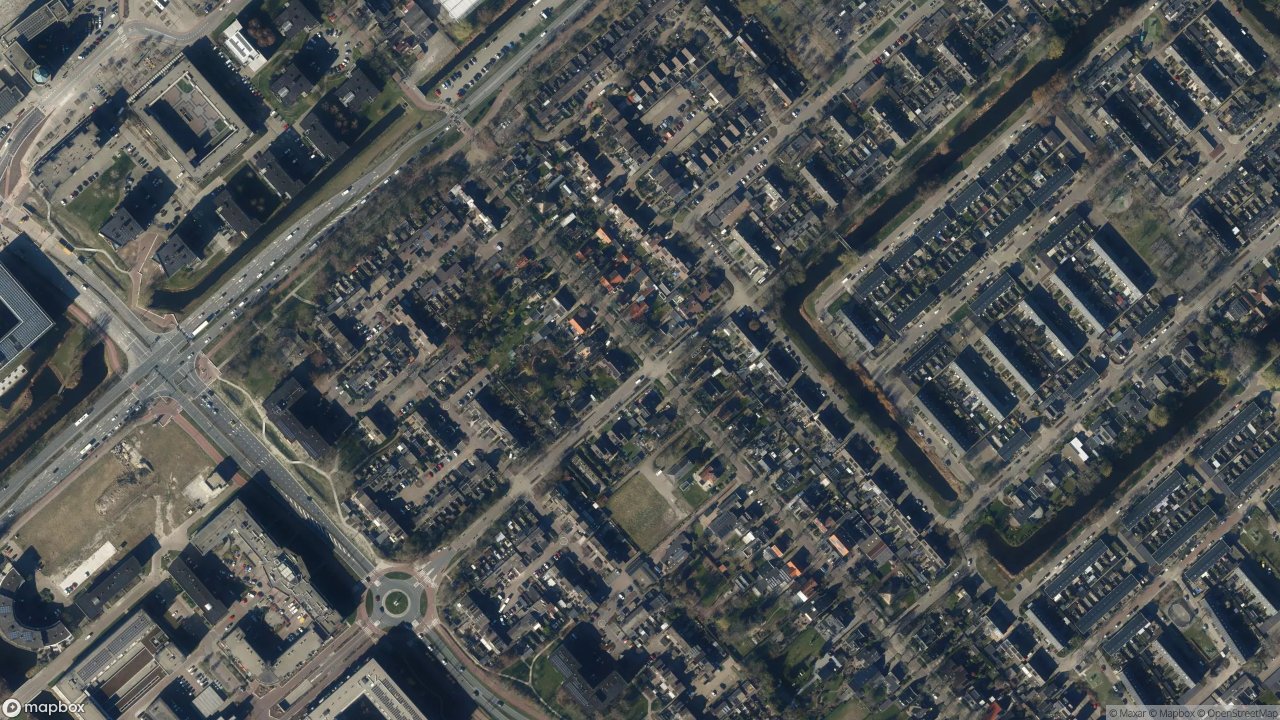 Satellietfoto 1702AL Heerhugowaard