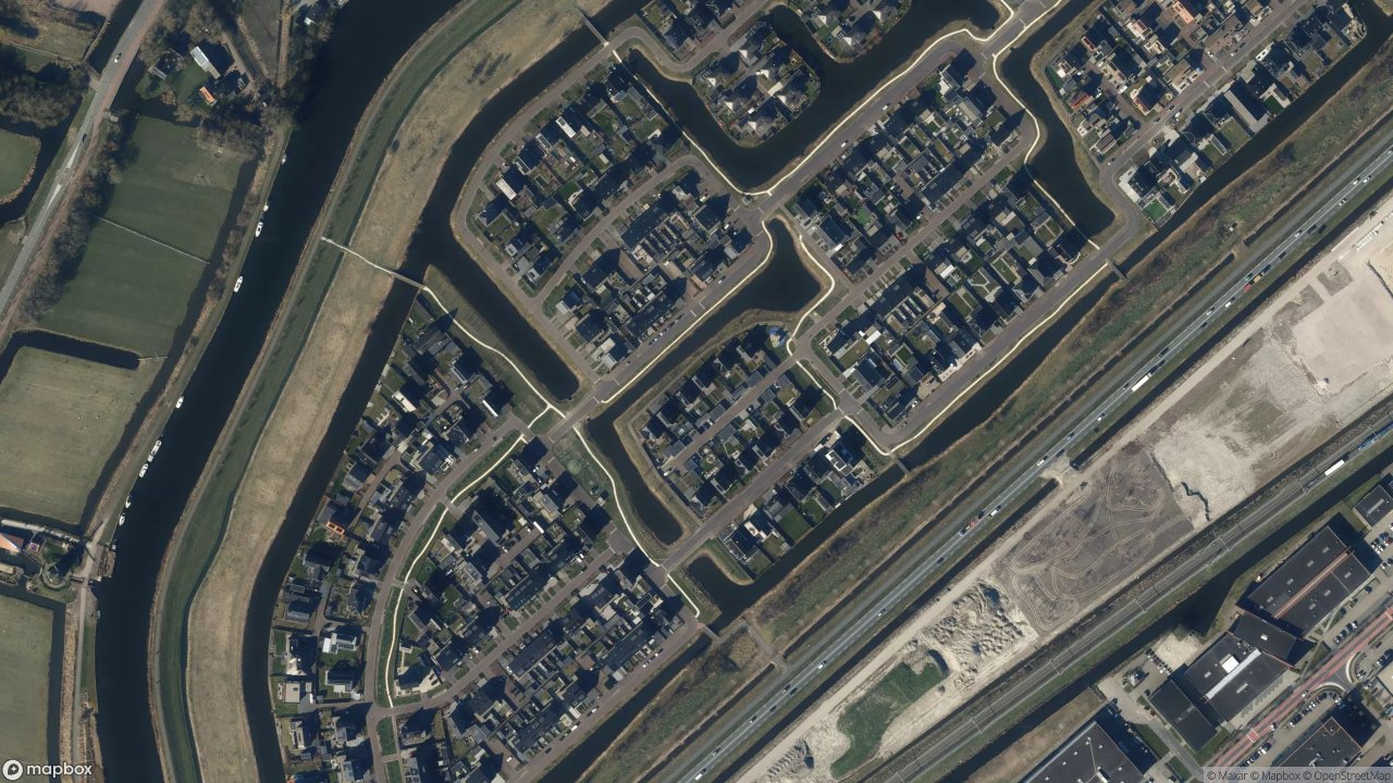 Satellietfoto 1704ME Heerhugowaard