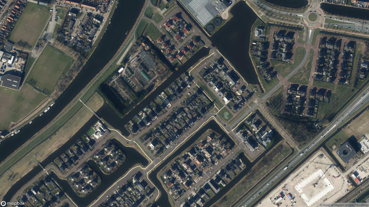 Satellietfoto 1704MR Heerhugowaard