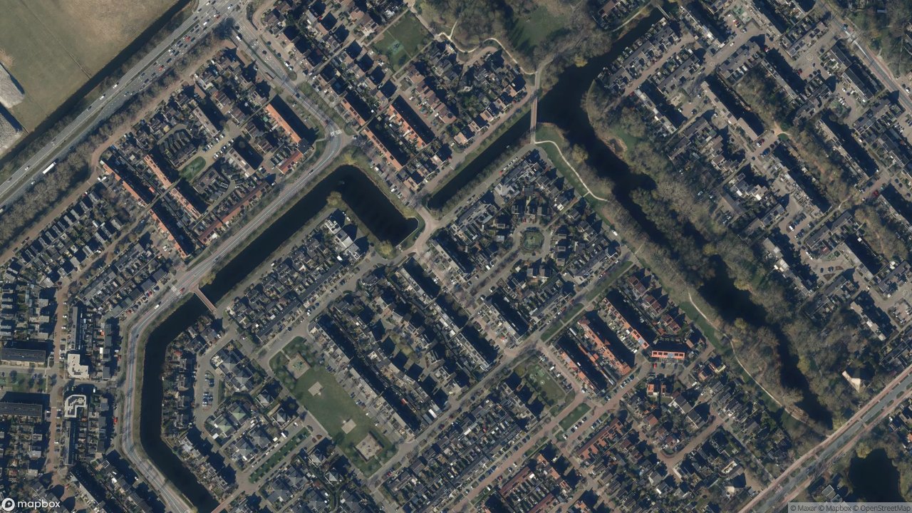 Satellietfoto 1704TK Heerhugowaard
