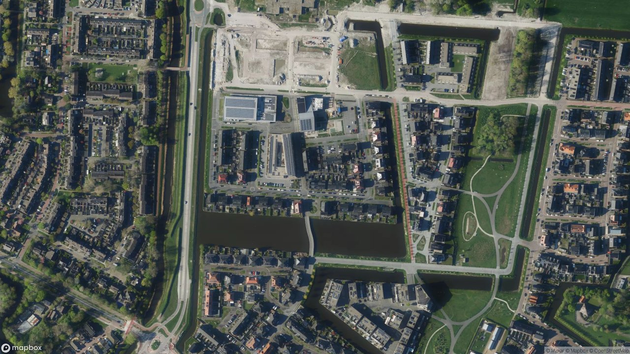 Satellietfoto 1706AH Heerhugowaard