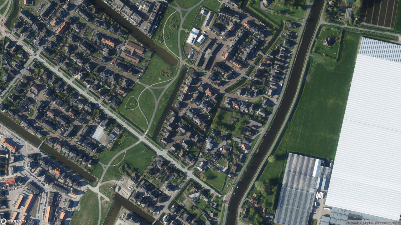 Satellietfoto 1706AK Heerhugowaard