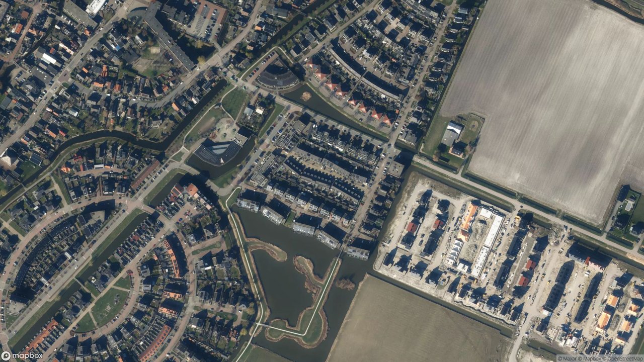 Satellietfoto 1713BJ Obdam