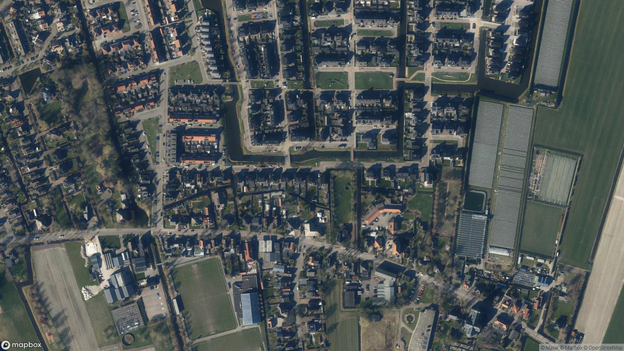 Satellietfoto 1715AA Spanbroek