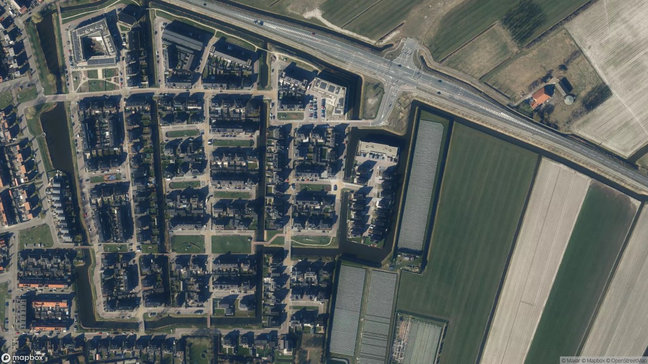 Satellietfoto 1715AK Spanbroek