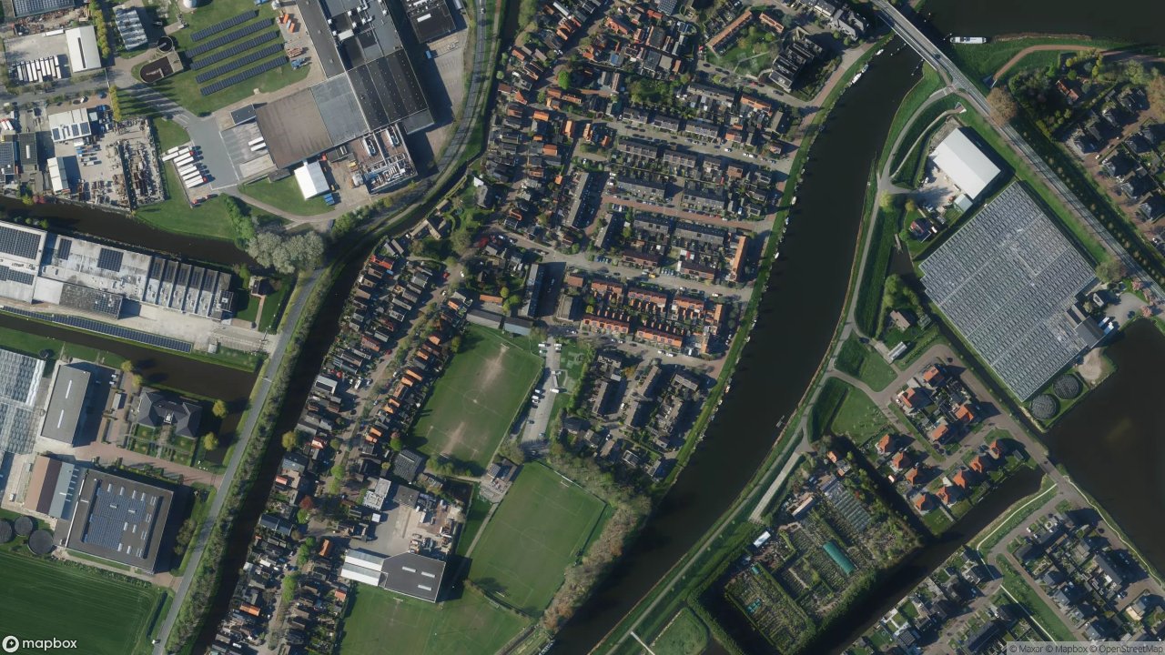 Satellietfoto 1721AN Broek op Langedijk