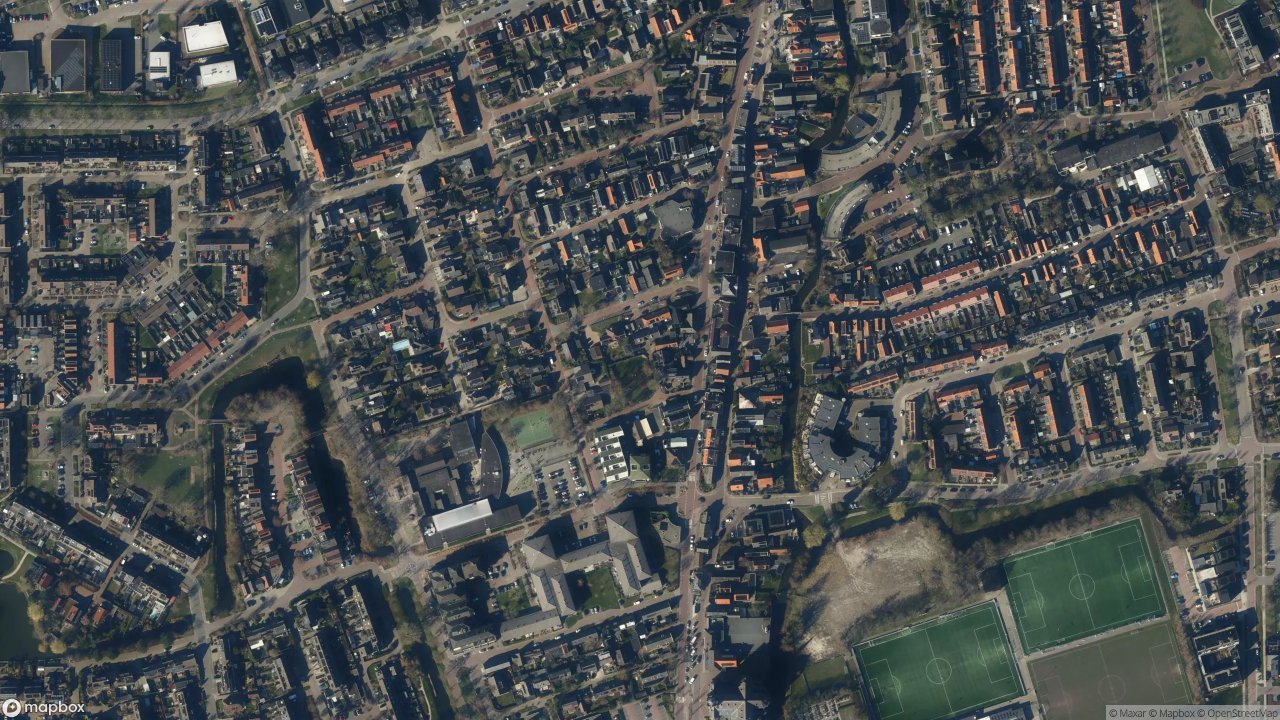 Satellietfoto 1723AK Noord-Scharwoude