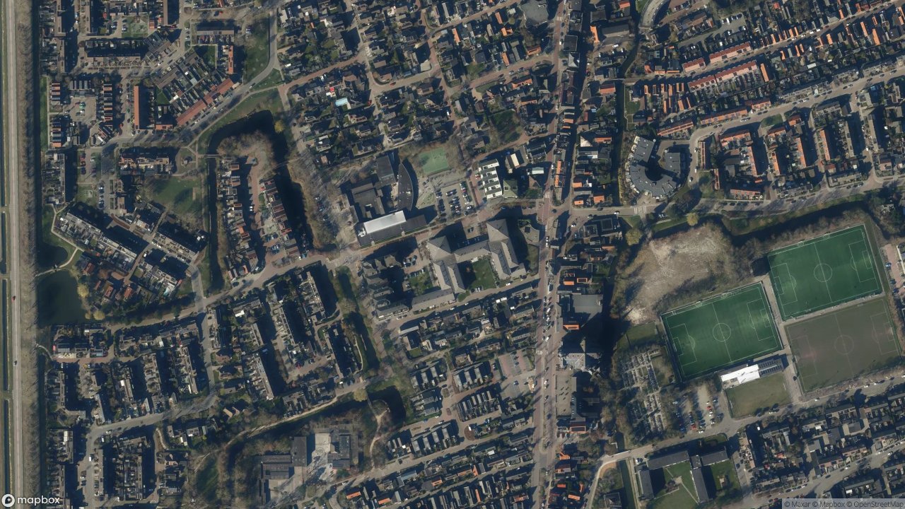 Satellietfoto 1723AP Noord-Scharwoude