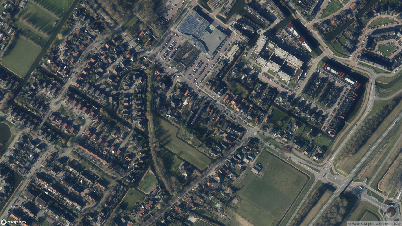 Satellietfoto 1733AC Nieuwe Niedorp
