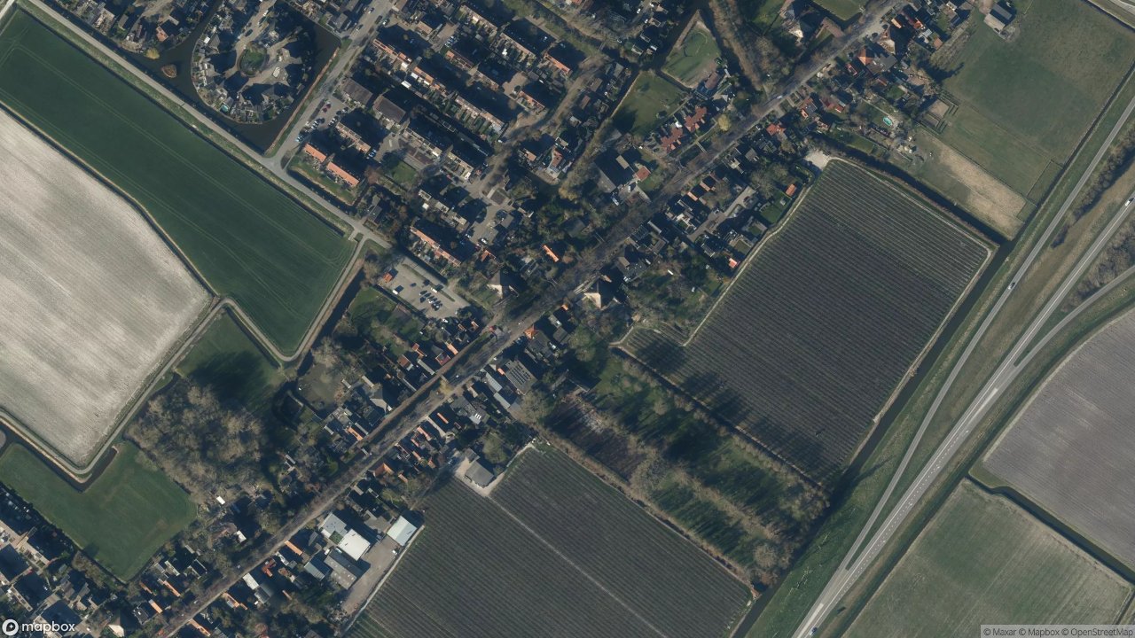 Satellietfoto 1733AE Nieuwe Niedorp