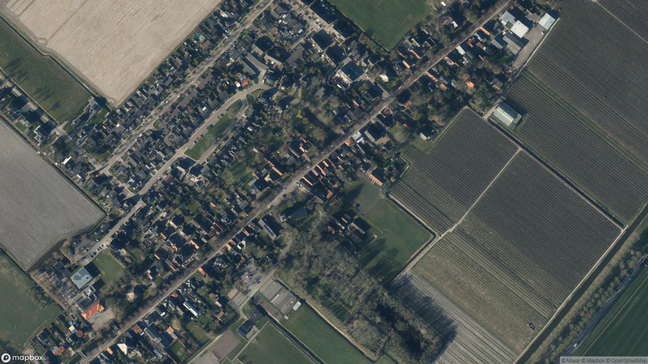 Satellietfoto 1733AH Nieuwe Niedorp