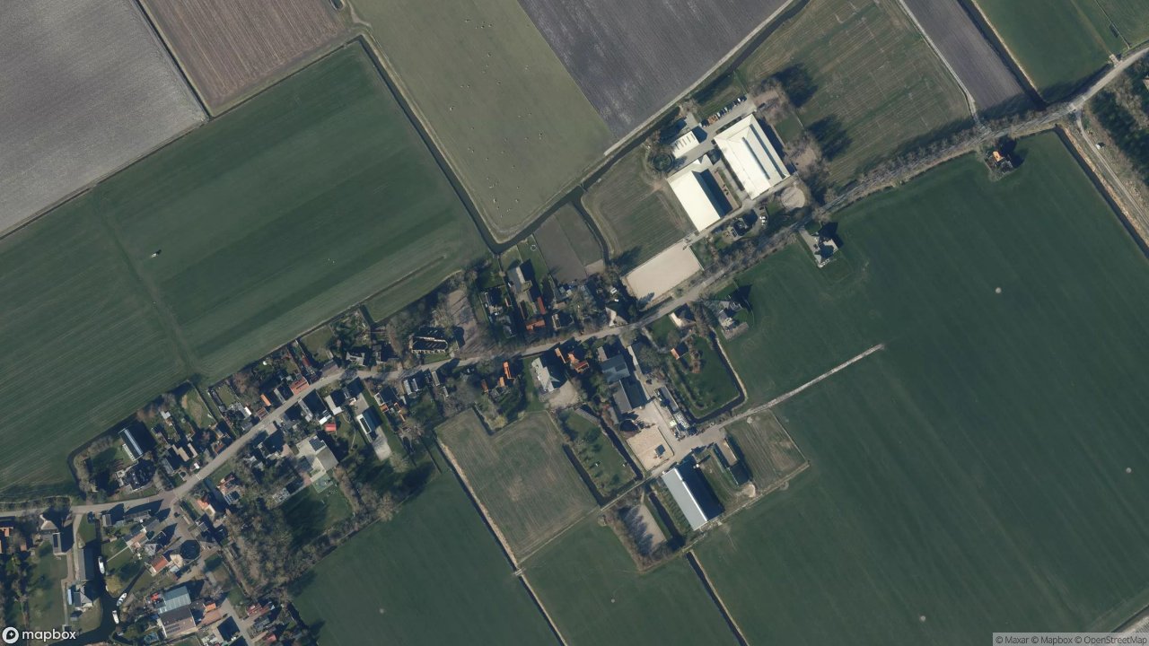 Satellietfoto 1734JJ Oude Niedorp
