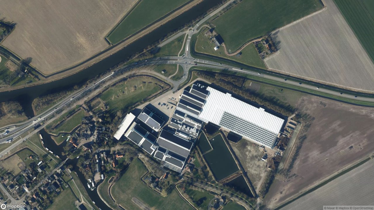 Satellietfoto 1734JP Oude Niedorp