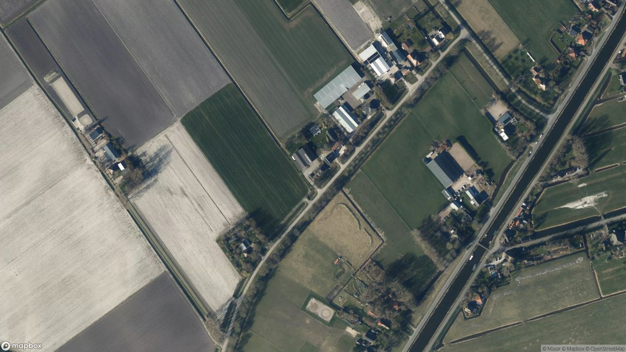 Satellietfoto 1734NC Oude Niedorp