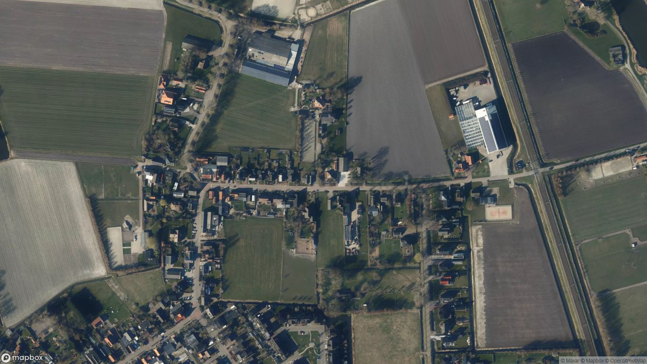 Satellietfoto 1738BA Waarland