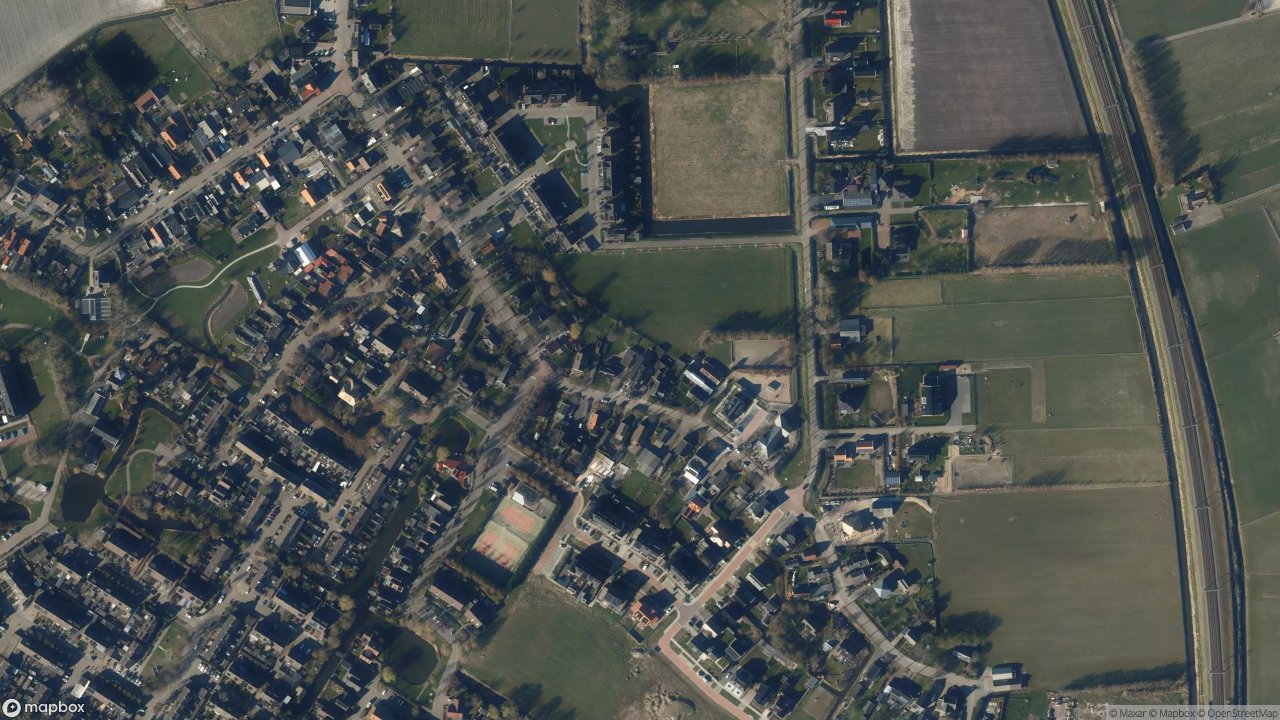 Satellietfoto 1738BD Waarland