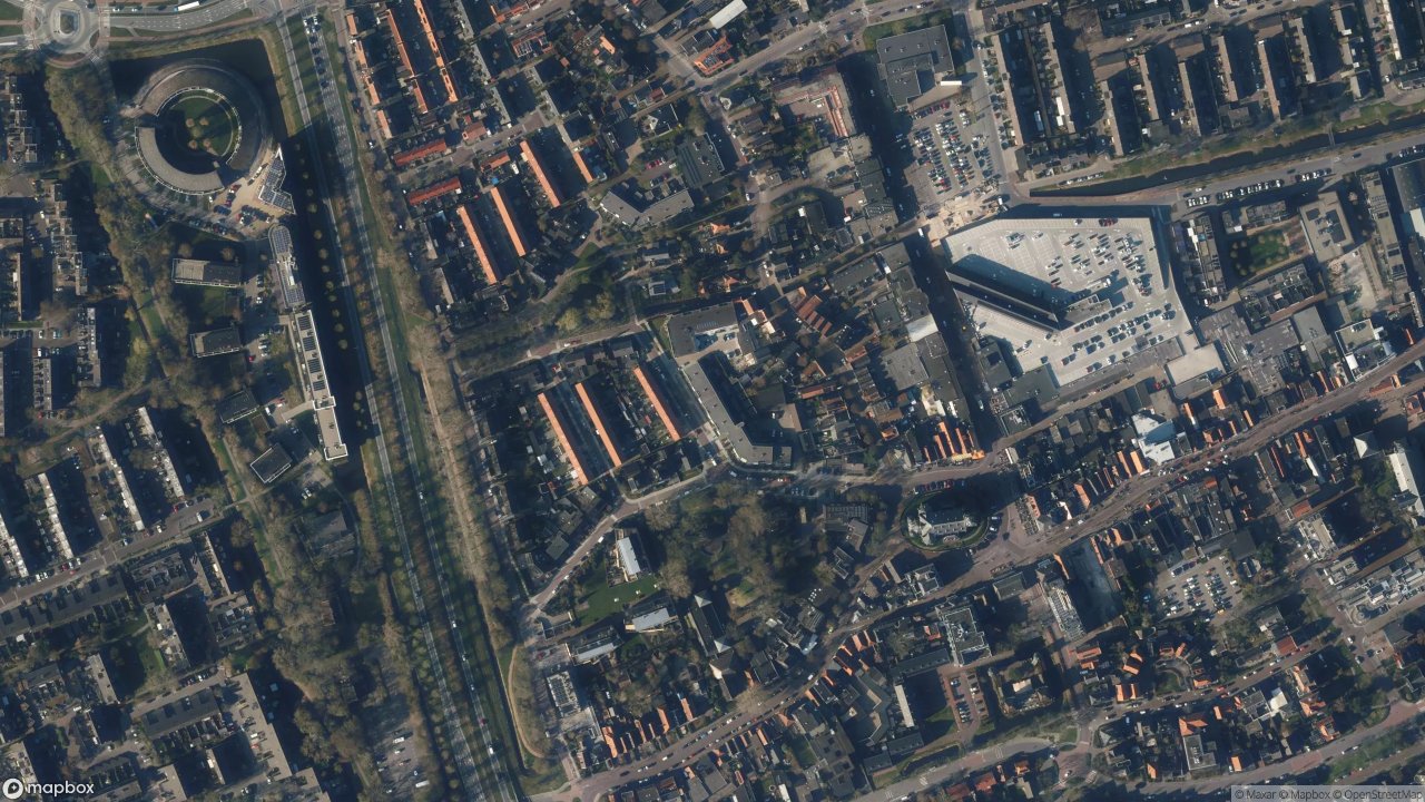 Satellietfoto 1741AD Schagen