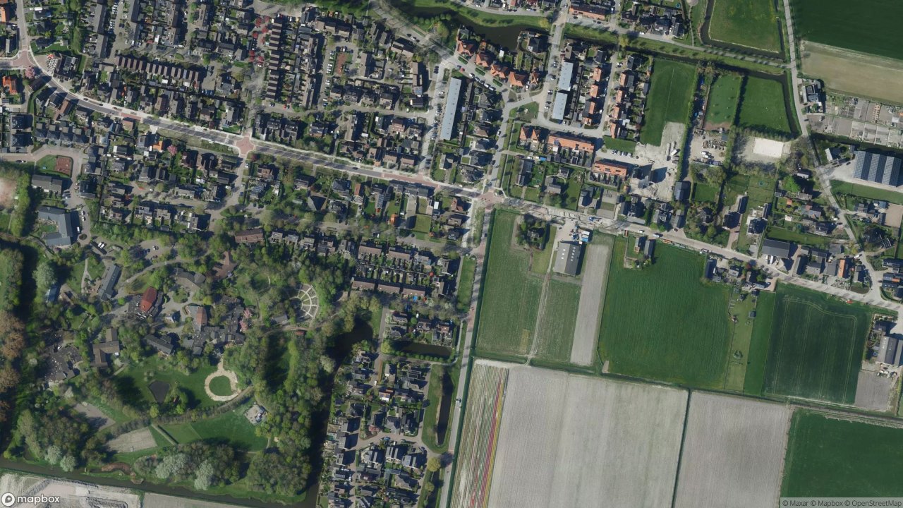 Satellietfoto 1747EA Tuitjenhorn