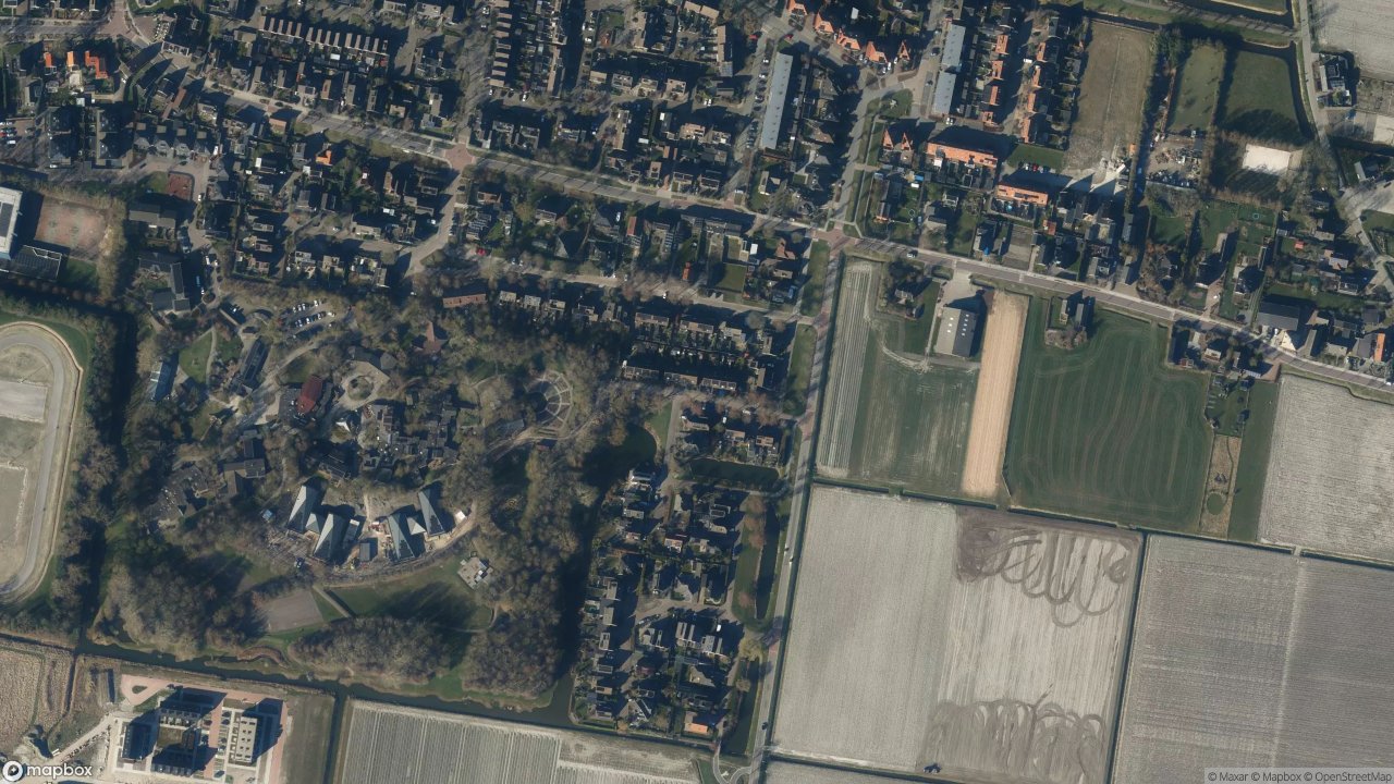 Satellietfoto 1747EB Tuitjenhorn