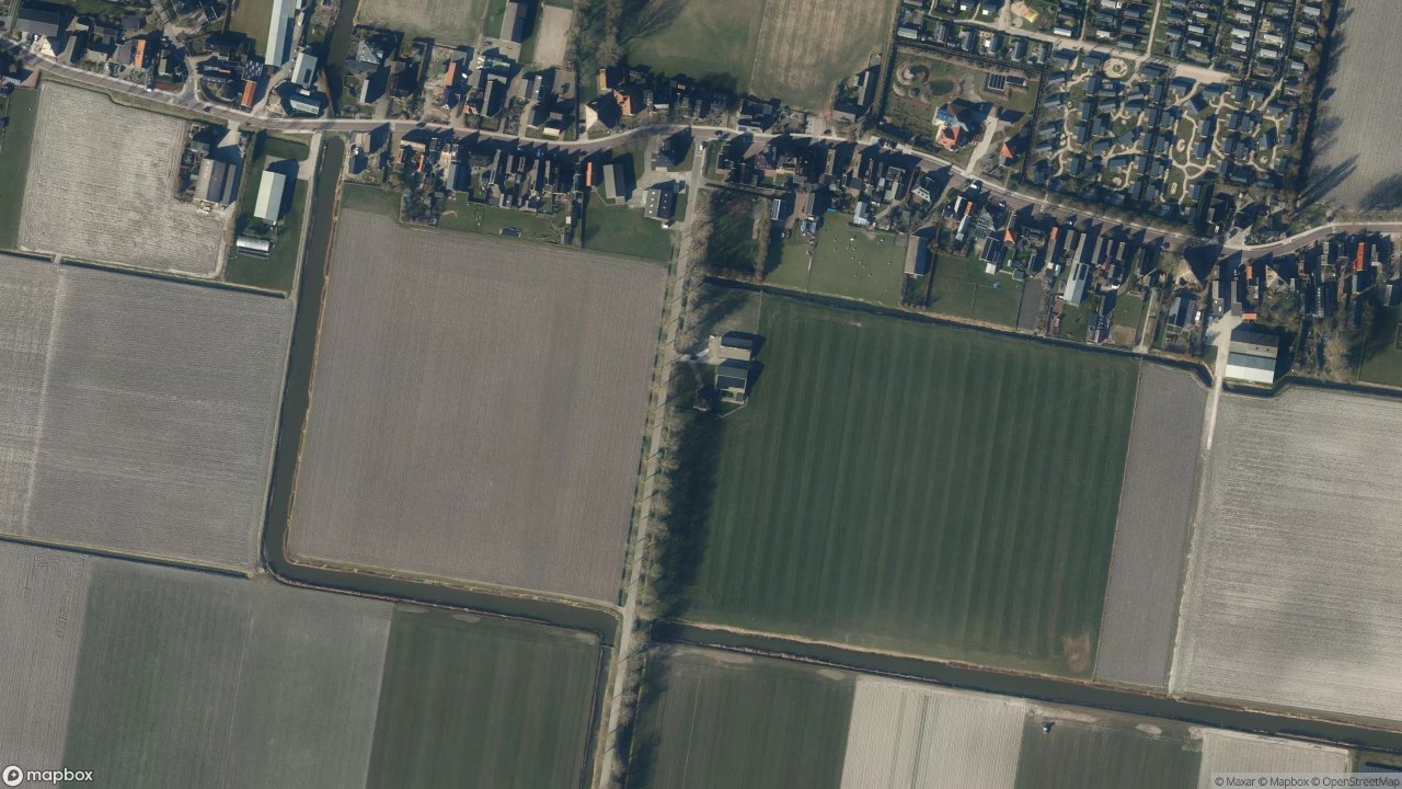 Satellietfoto 1747EG Tuitjenhorn