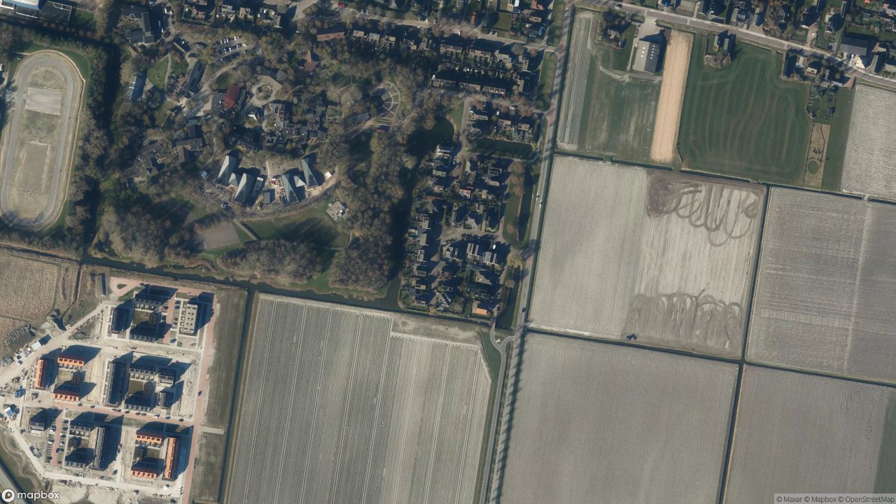 Satellietfoto 1747EH Tuitjenhorn