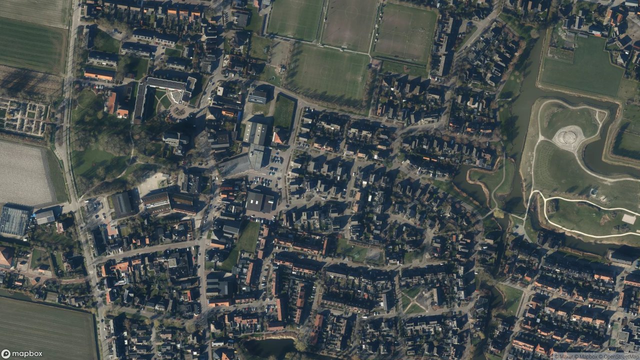 Satellietfoto 1747EL Tuitjenhorn