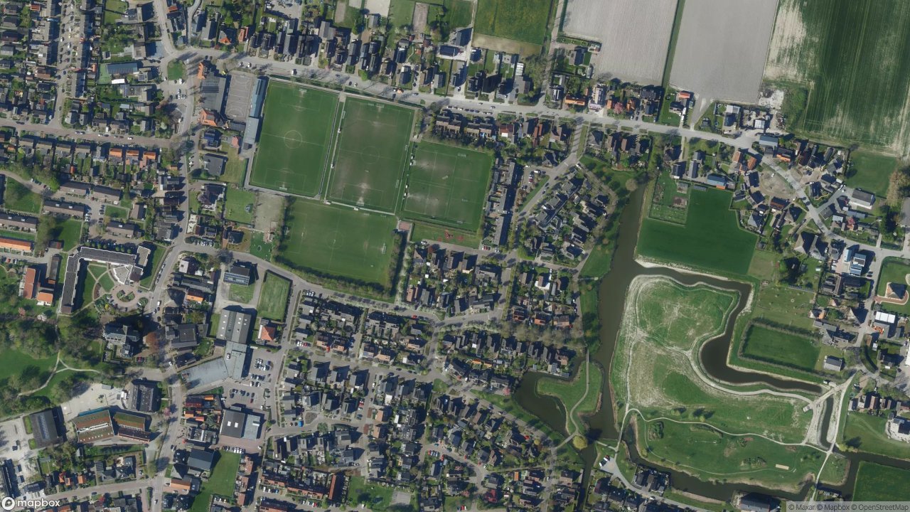 Satellietfoto 1747ER Tuitjenhorn