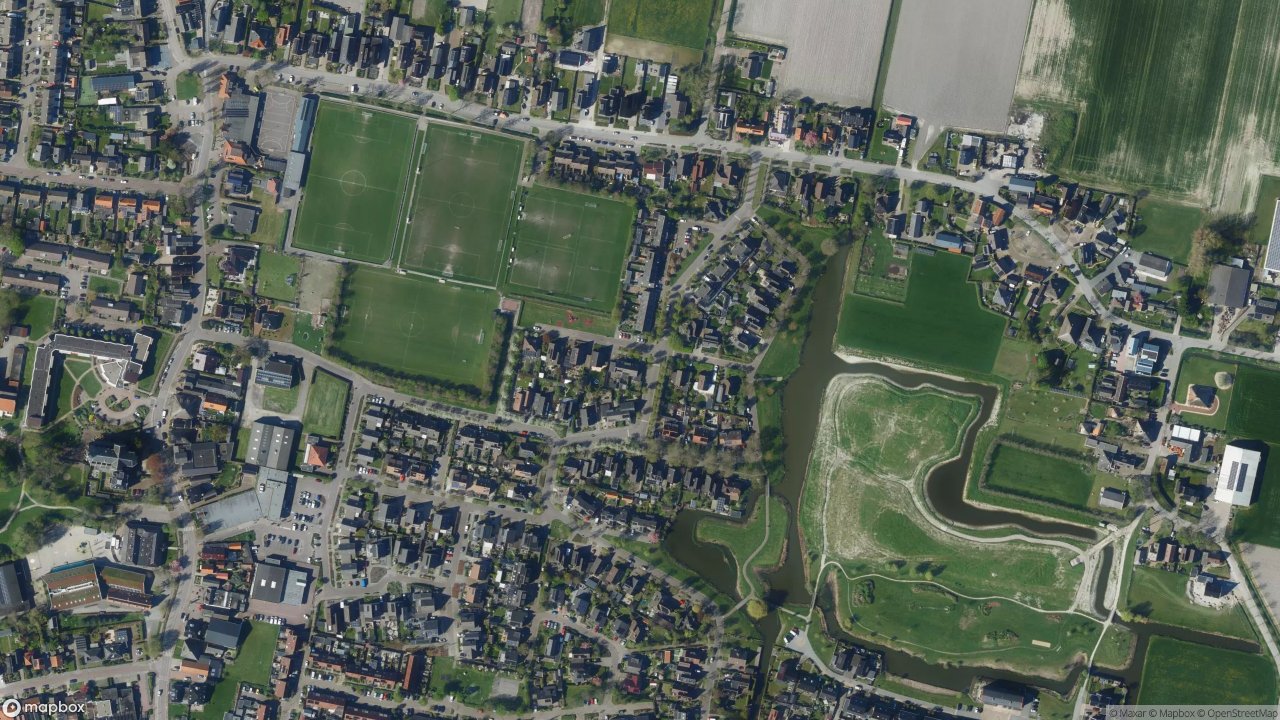 Satellietfoto 1747ES Tuitjenhorn