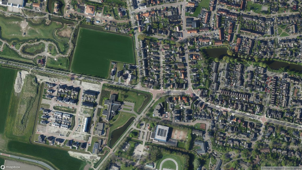 Satellietfoto 1747GA Tuitjenhorn