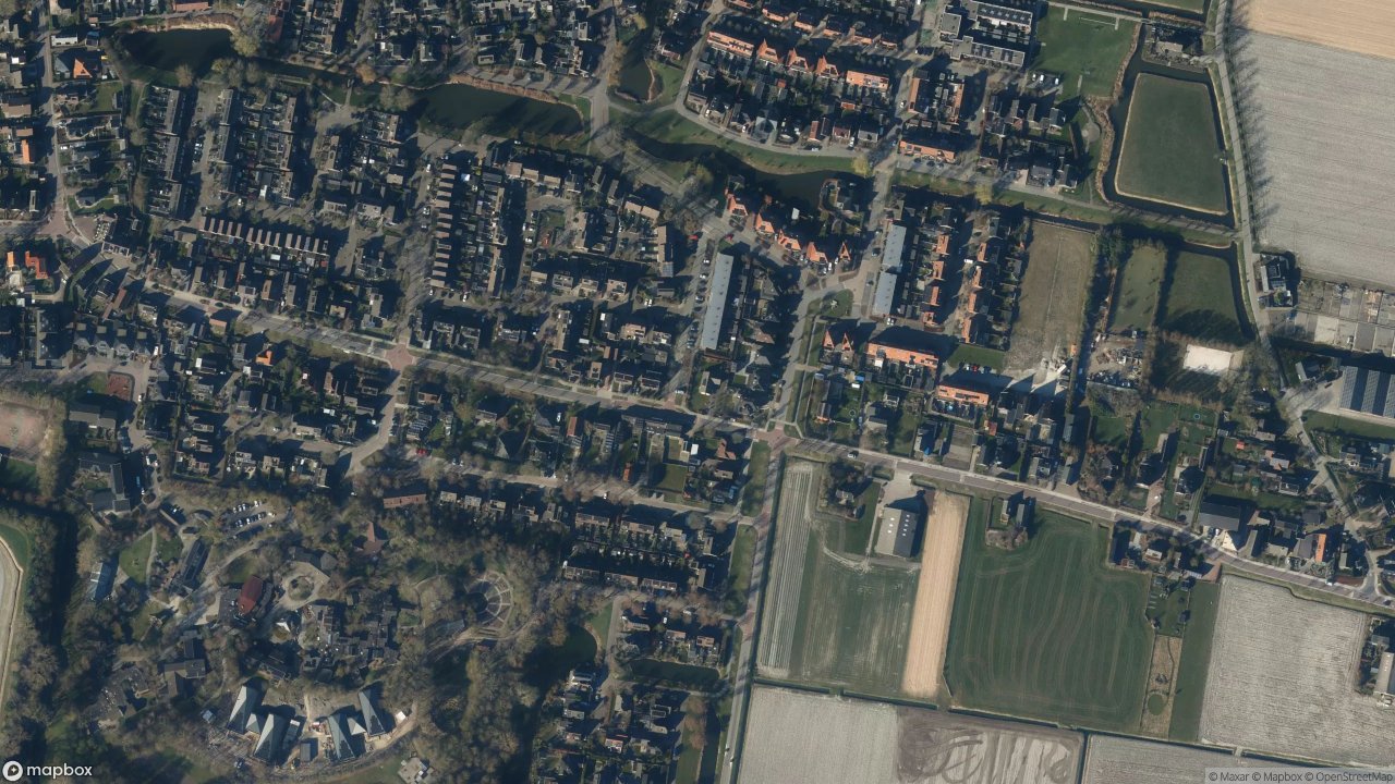 Satellietfoto 1747GD Tuitjenhorn