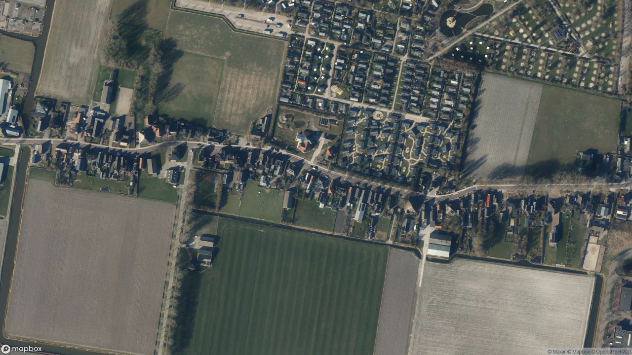 Satellietfoto 1747GJ Tuitjenhorn