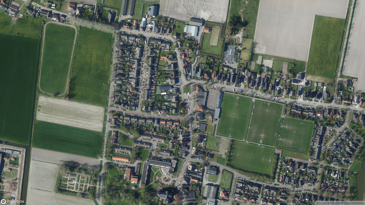 Satellietfoto 1747HE Tuitjenhorn