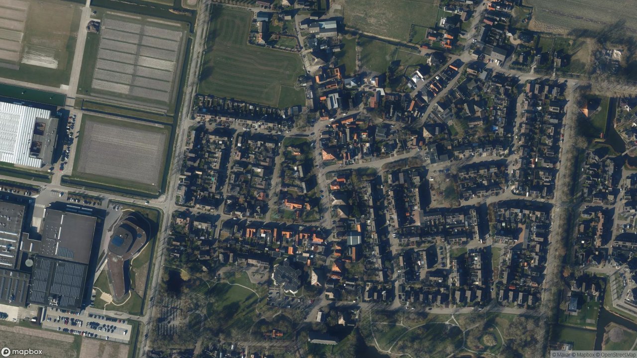 Satellietfoto 1749AG Warmenhuizen