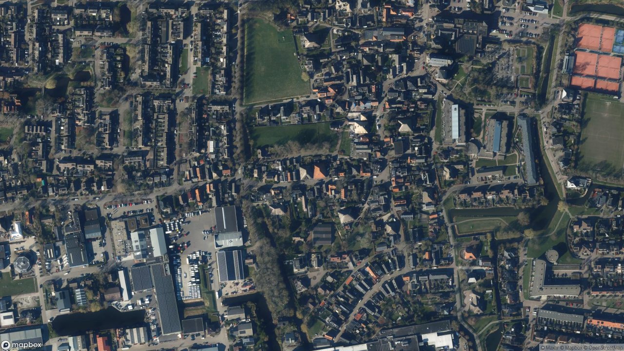 Satellietfoto 1749AL Warmenhuizen