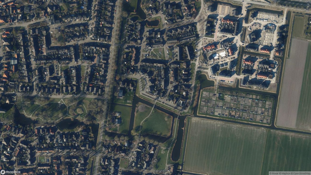 Satellietfoto 1749JN Warmenhuizen