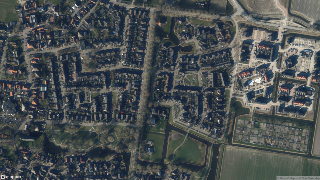 Satellietfoto 1749JZ Warmenhuizen