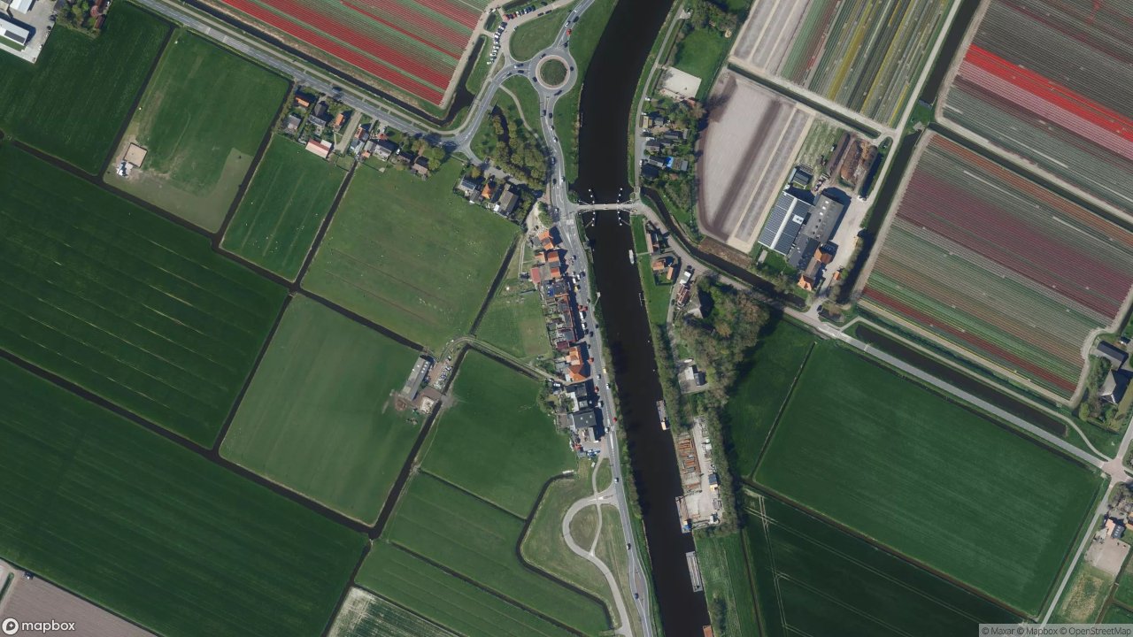 Satellietfoto 1754EB Burgerbrug