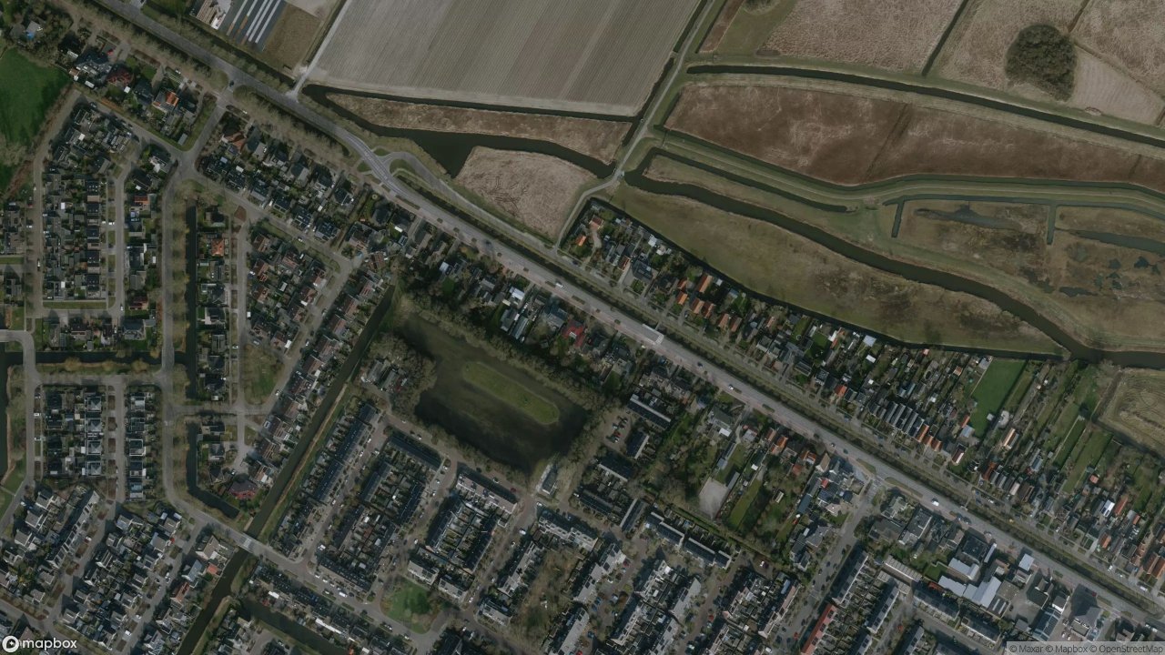 Satellietfoto 1761AD Anna Paulowna