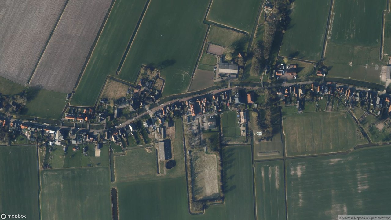 Satellietfoto 1768AP Barsingerhorn
