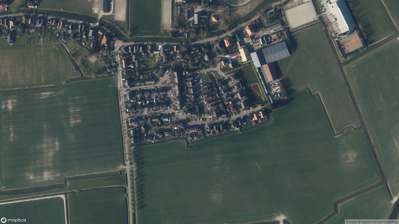 Satellietfoto 1768AW Barsingerhorn