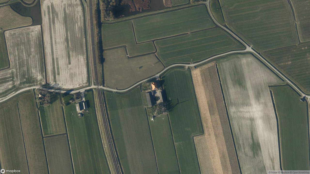 Satellietfoto 1769HC Haringhuizen